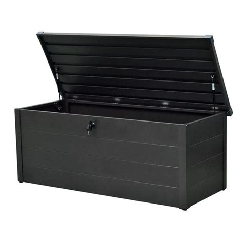 outdoor open faced metal box|wayfair metal storage boxes.